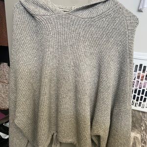 Large cropped American Eagle sweater